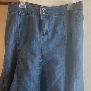 Cato denim skirt